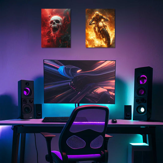 Affiche Métallique | Vitesse Infernale