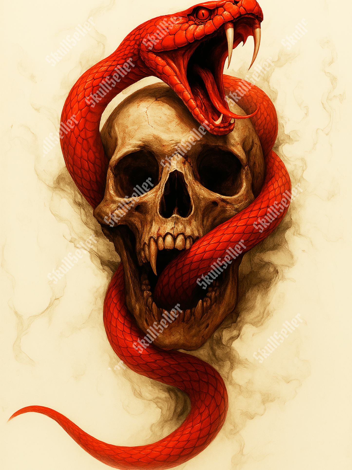 Affiche Métallique | Morsure Fatale