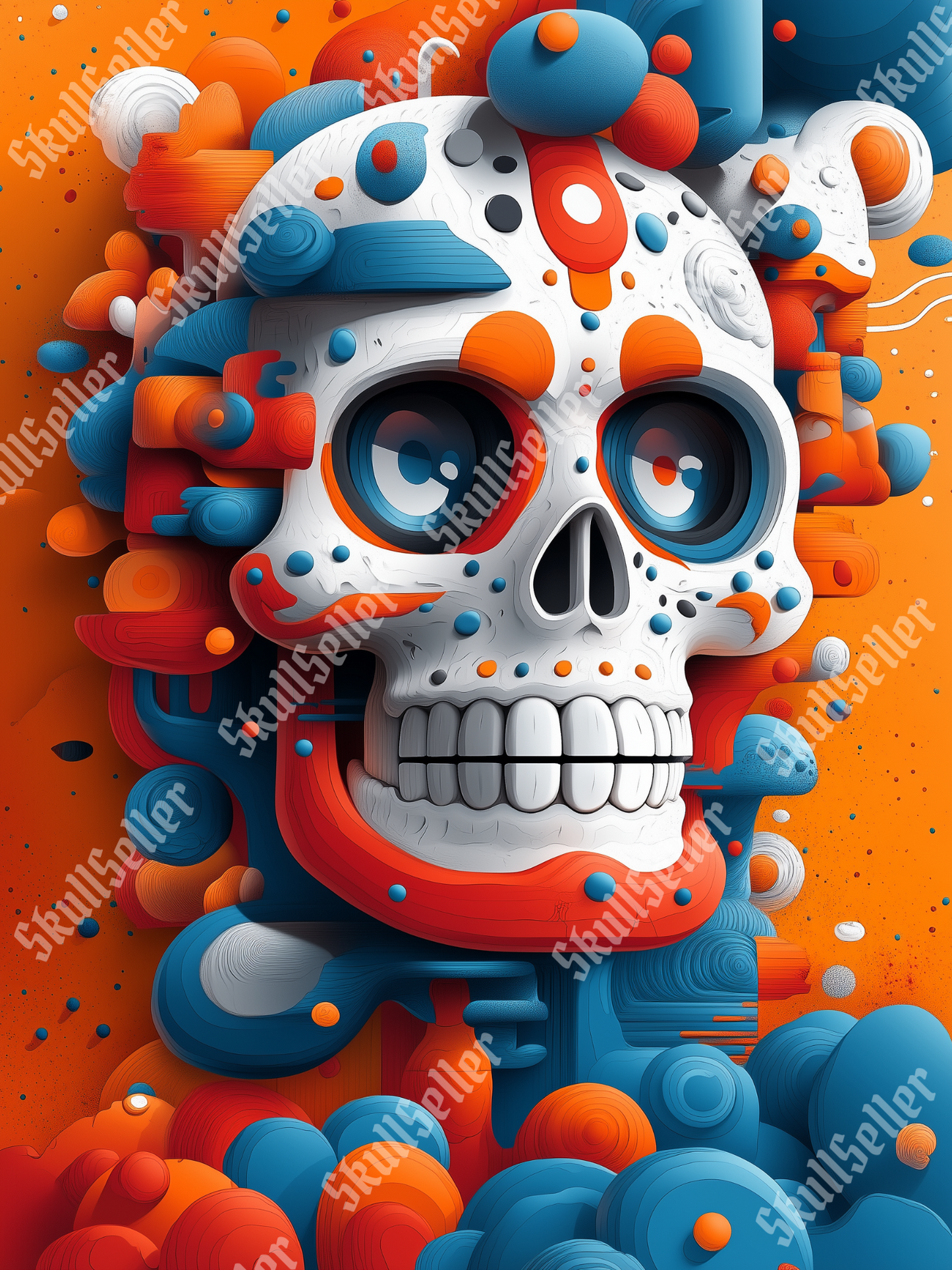 Affiche Métallique | Fiesta Macabra