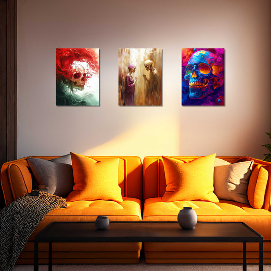 Affiche Métallique | Transe Chromatique