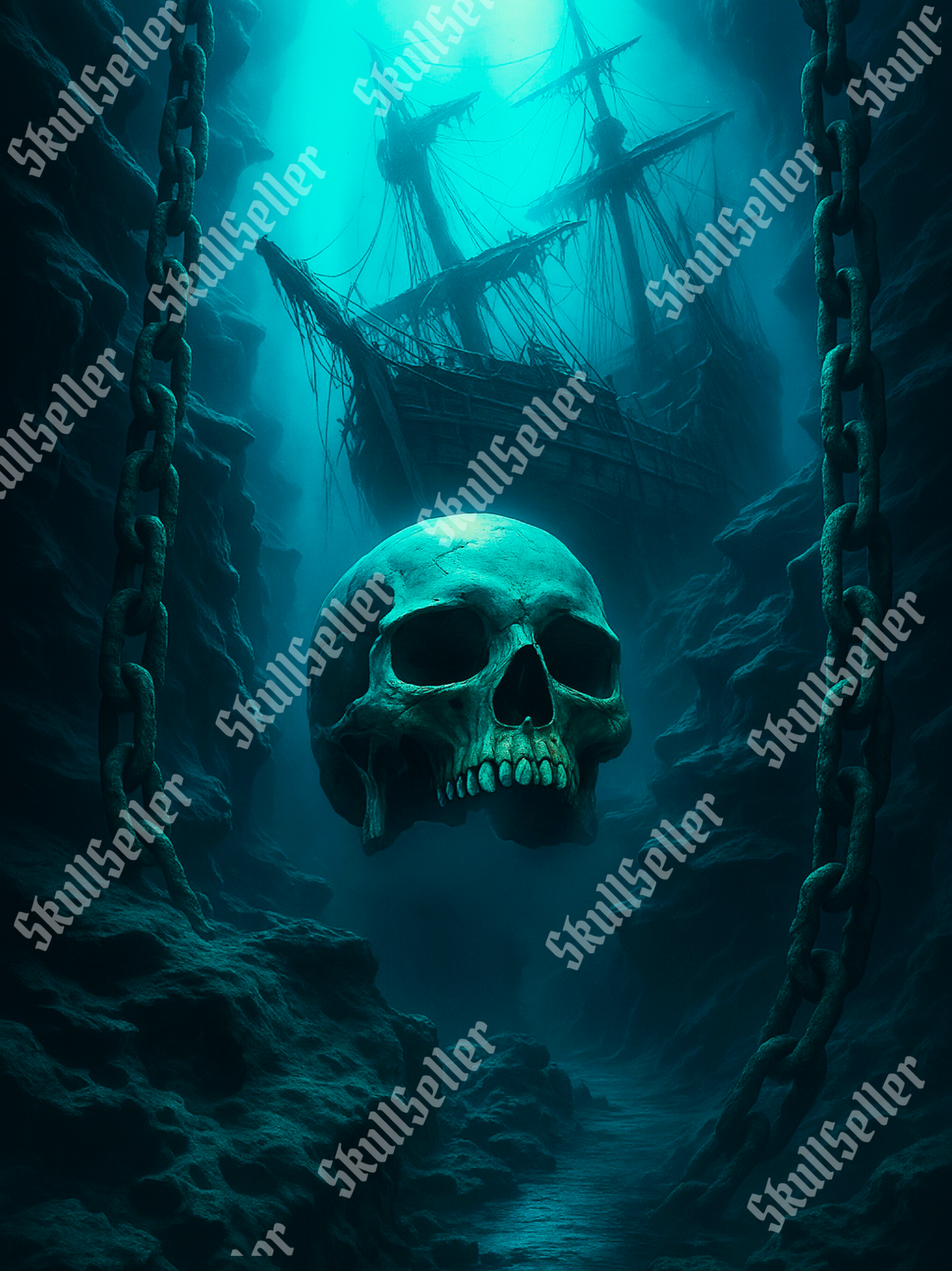 Affiche Métallique | Murmure des Abysses