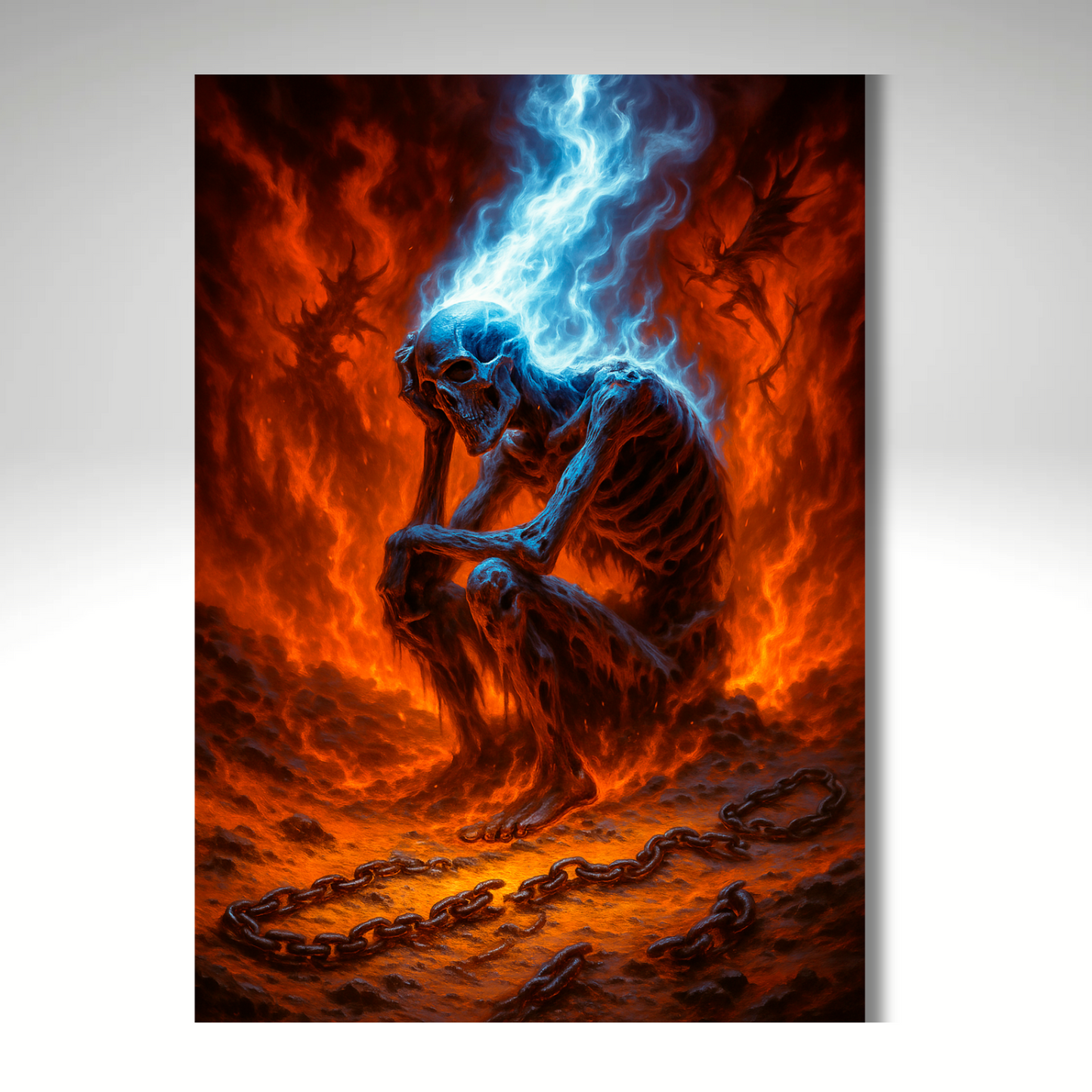 Affiche Métallique | Solitude Infernale