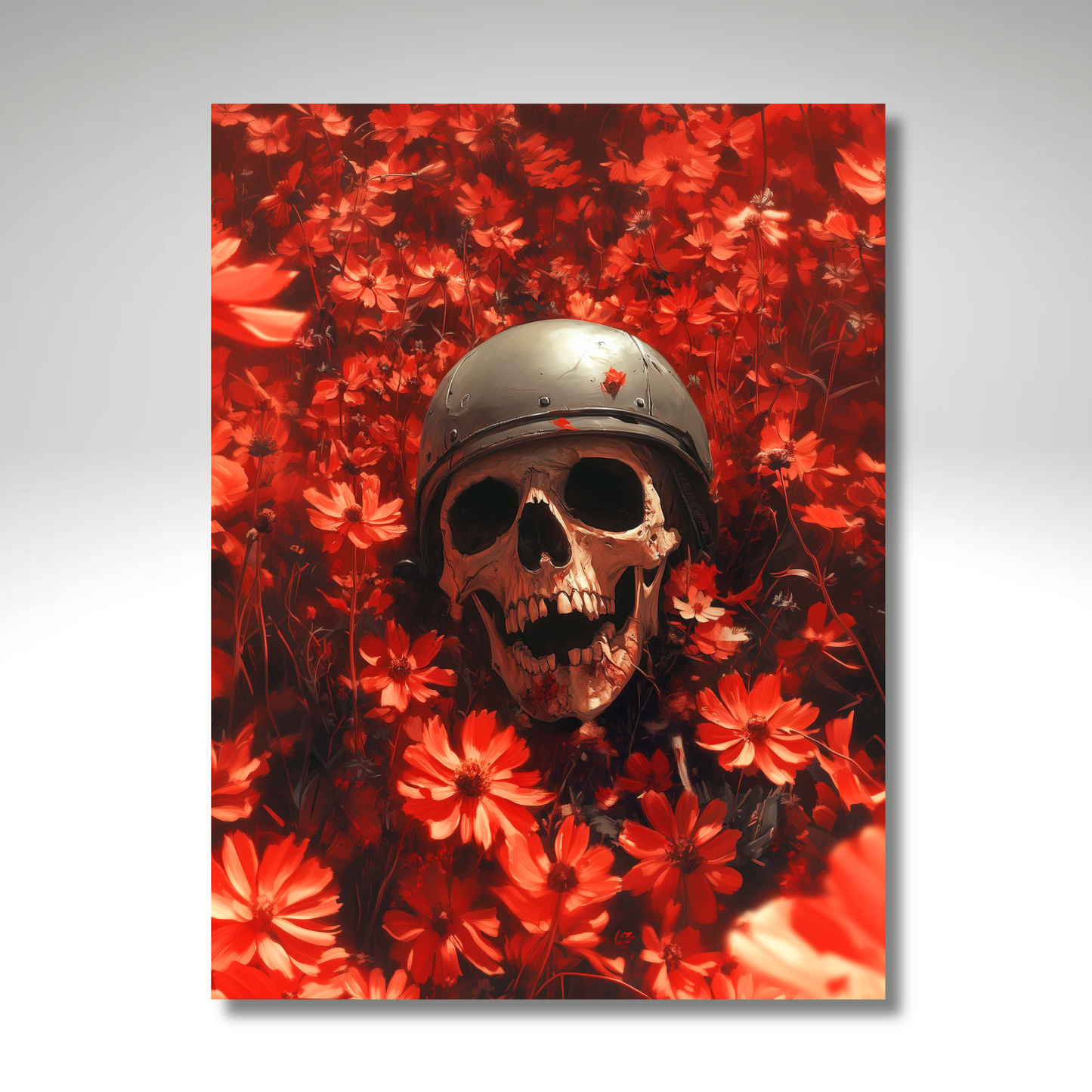 Affiche Métallique | Tombeau Fleuri