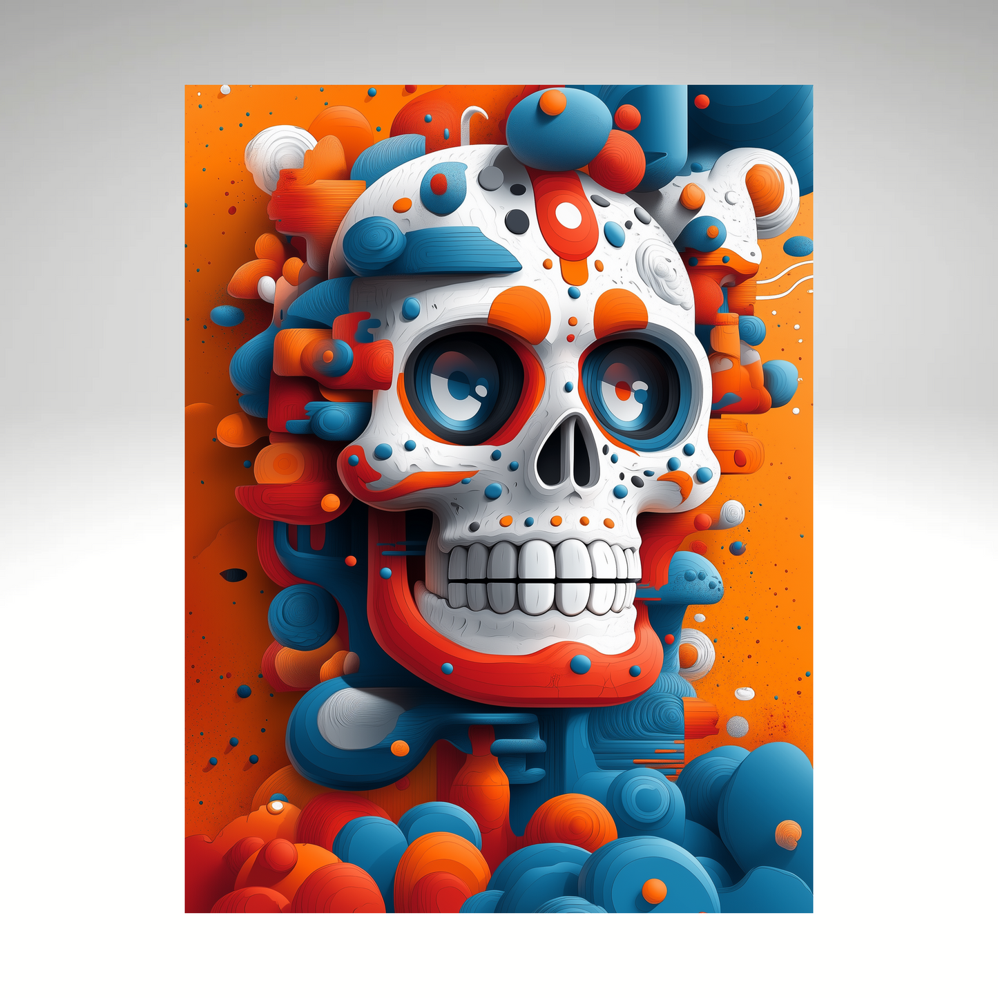 Affiche Métallique | Fiesta Macabra