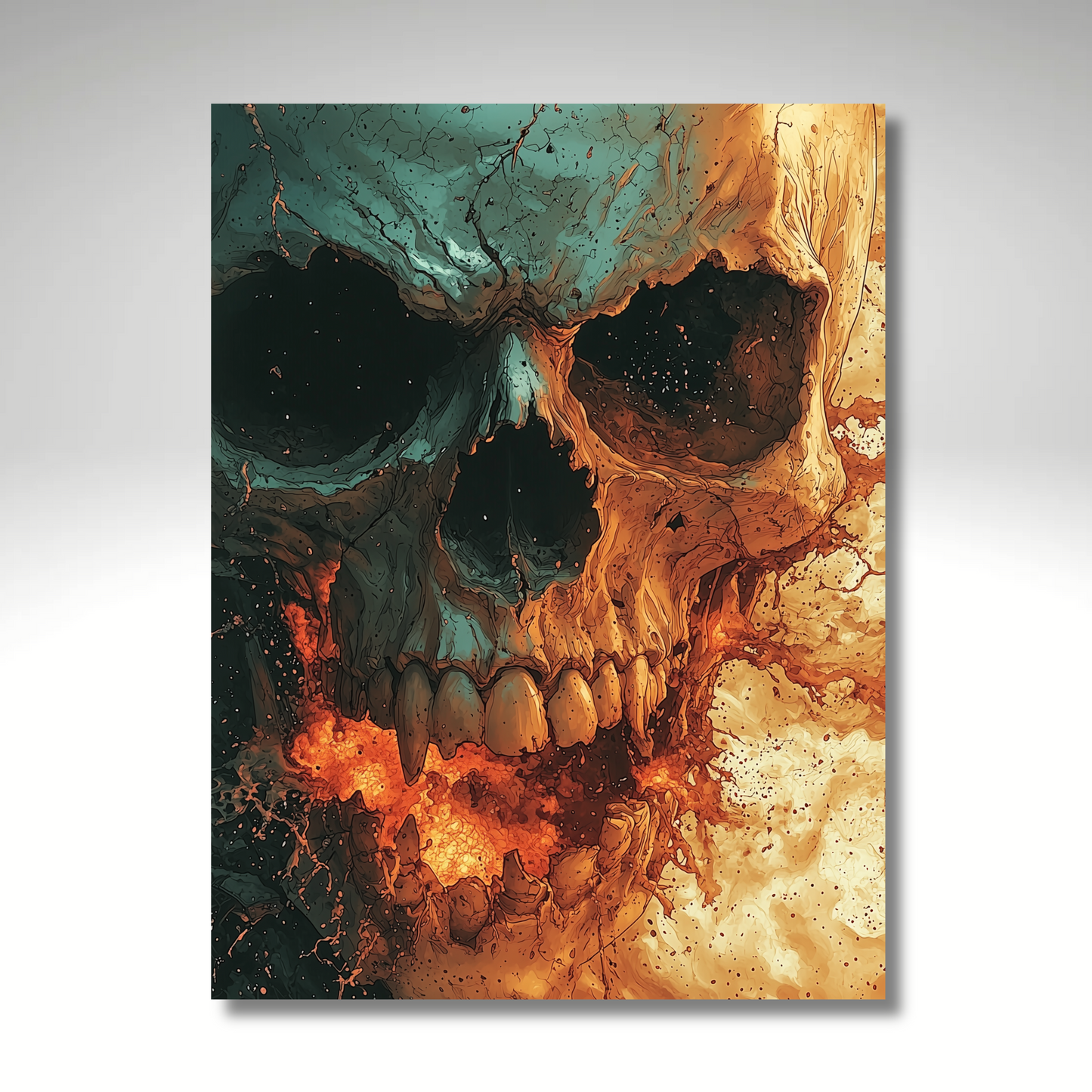 Affiche Métallique | Colère des Enfers