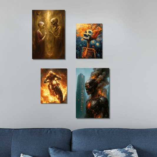 Affiche Métallique | Rencontre au Purgatoire