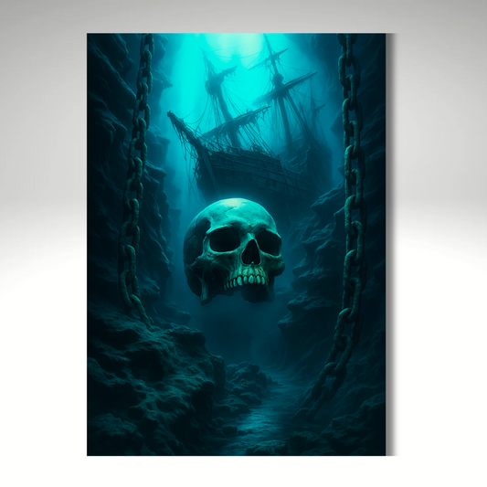 Affiche Métallique | Murmure des Abysses