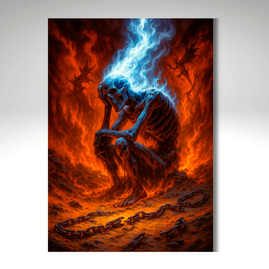 Affiche Métallique | Solitude Infernale