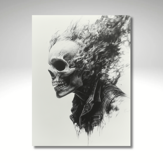 Affiche Métallique | Futur Embrasé