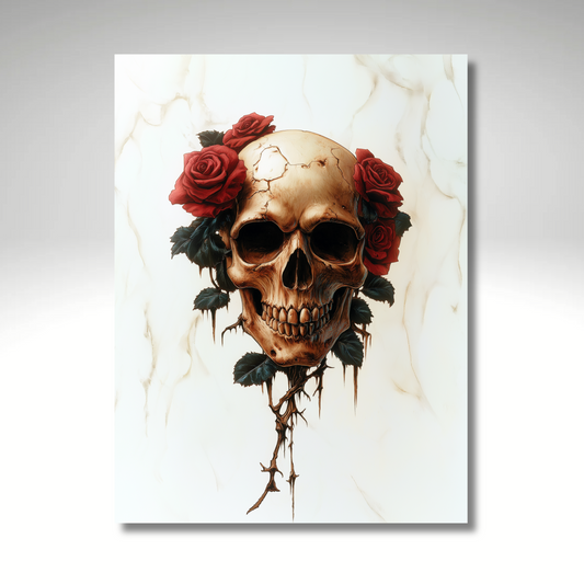 Affiche Métallique | Roses Éternelles