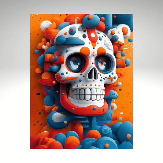 Affiche Métallique | Fiesta Macabra