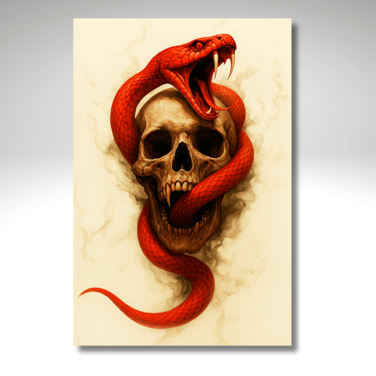 Affiche Métallique | Morsure Fatale